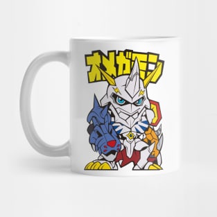 digimon chibi omnimon Mug